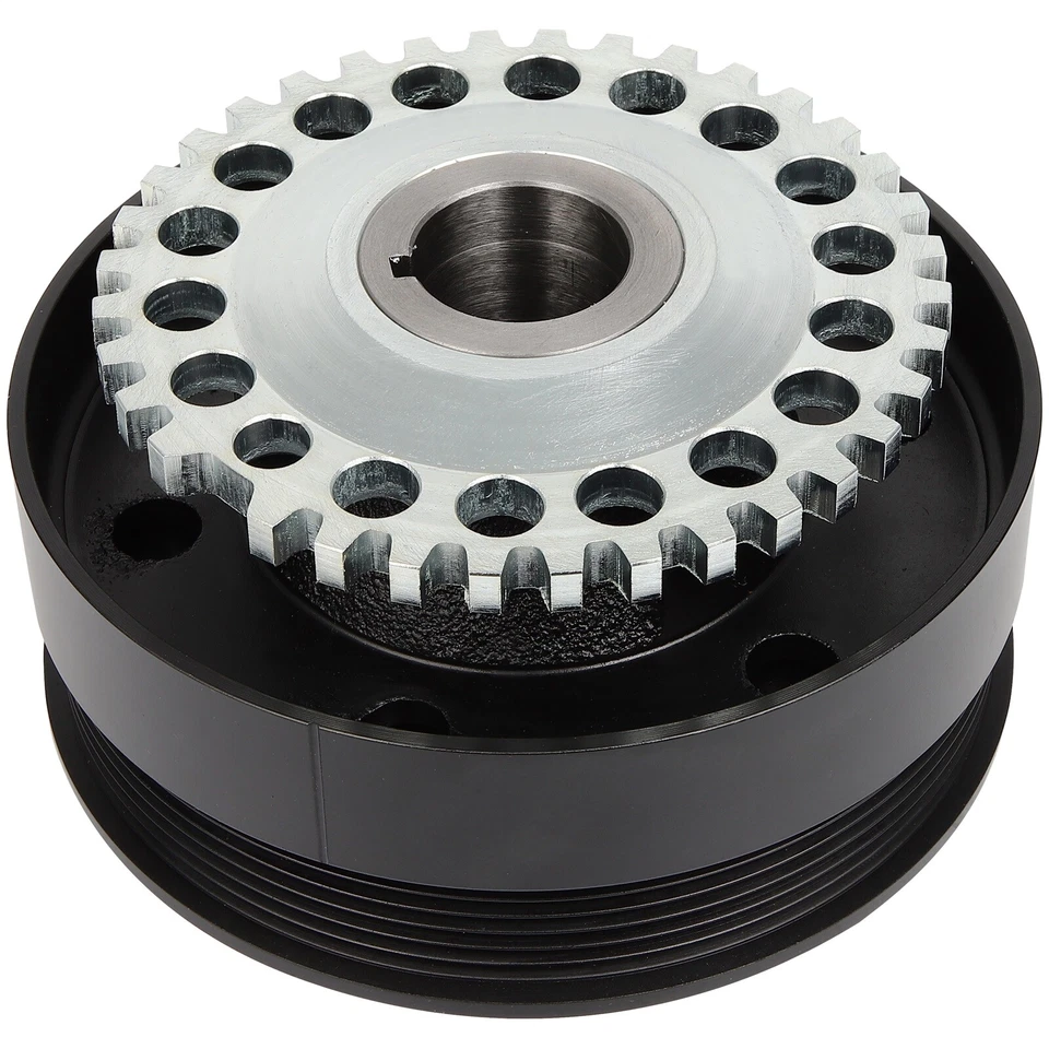 Polea del cigüeñal equilibrador armónico para Ford Ranger Mazda B2300 B2500 2,3 L 2,5 L Foto 3 de 4