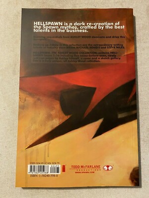 HELLSPAWN THE ASHLEY WOOD COLLECTION TPB NM- 9.2 BRIAN BENDIS