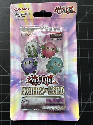 Yugioh - Brother of Legend 1st Edition Brand New/Sealed Blister Pack | eBay