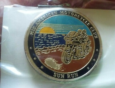 Mid American Motorcycle Club Sun Run pin