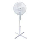 Oscillating Pedestal Fan 16'' X-Base 3 Speed Floor Standing Air Cool Vortex UK
