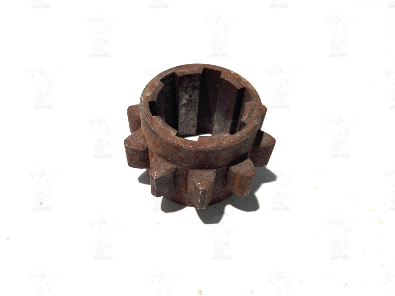 Ricambio Ingranaggio 10 Denti 6 Cave per Motozappa - Prezzo Imbattibile