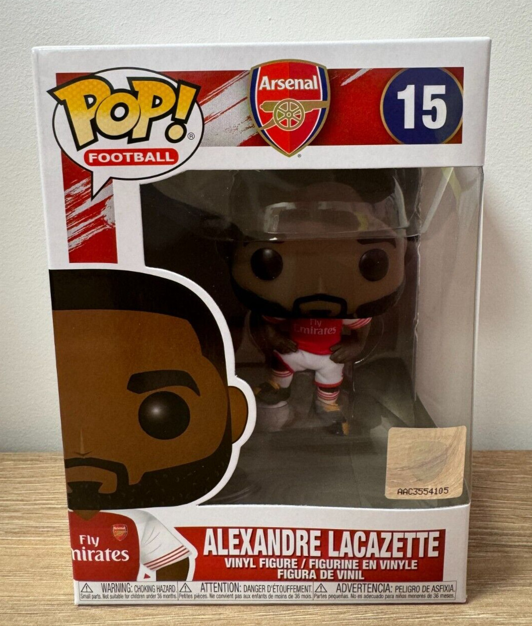 En Oferta Alexandre Lacazette #15 ¡Funko Pop! Fútbol Arsenal F.c.