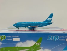 Inflight200 Zip Boeing 737-200 C-GJCP 2002s Blue IF732048 Rare