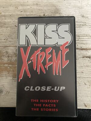 VHS - Video - KISS - X-TREME - CLOSE-UP - 90 Minuten - ORIGINAL!! - KULT!!