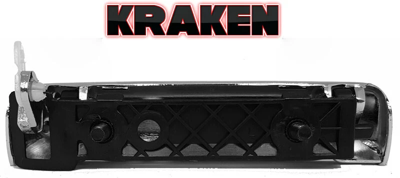 Nuevo par de manijas de puerta exterior de metal para camioneta Nissan D21 1987-1997 cromadas delanteras Foto 4 de 4