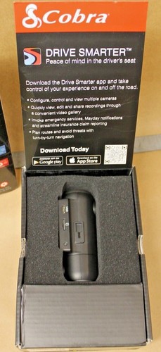 Cobra SC201 Dual View Smart Dash Cam Black - Picture 8 of 11