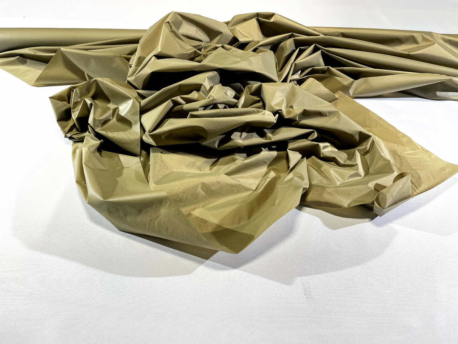 499 Tan 1.9 oz Nylon Ripstop Fabric Tent Military Water Repellent 60" Wide