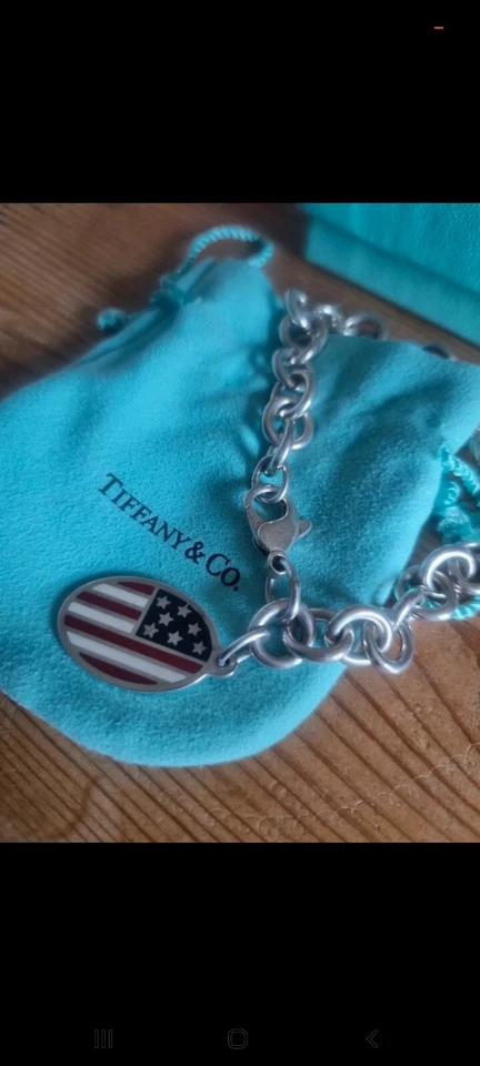 Limited Edition 9/11  Commemorative Sterling Silver Bracelet By Tiffany & Co - Image 3 of 4