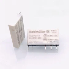 1PC WEIDMULLER RSS113012 12VDC Power Relay 5Pins #A6-22
