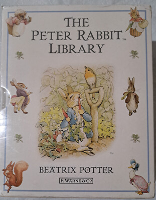 NEW SEALED Peter Rabbit Library 12 Book Box Set Beatrix Potter Stories F Warne