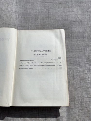 The Woman In White By Wilkie Collins Illustrated HB Blackie Circa 1942 - Picture 10 of 14
