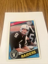 1984 Topps Ray Guy Los Angeles Raiders Ex Free Shipping # 107
