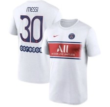 Nike Men's Lionel Messi PSG Jersey T-shirt Argentina World Cup Soccer 2XL NEW ,