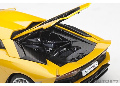 ミニカー Autoart 1/18 Lamborghini Aventador S AUTOart 1/18 car 79132 Lamborghini Aventador S New Giallo Orion