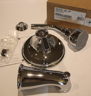 Sterling TS27375-4G-CP - Ludington Tub and Shower Trim Kit - Polished Chrome
