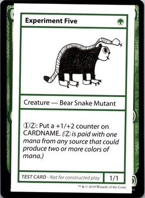 Experiment Five Mystery Booster: Convention Edition Exclusives MTG NM