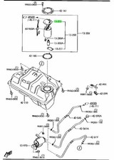 Filtre à carburant Mazda MX5