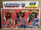 TAKARA VINTAGE TRANSFORMERS G1 JR HERO 3 PACK SET ACTION FIGURE
