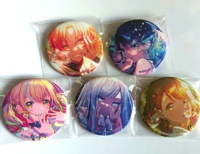 Tsukasa, Ichika, Kohane, Kanade, Minori, Project Sekai Glitter Can Badge