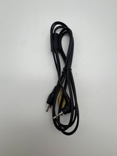 Cannon OEM Video RCA Yellow White Dual Cables To 2.5mm Aux Input Cord