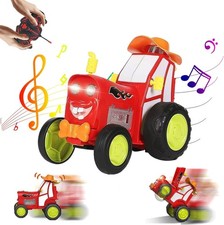 Remote Controlled Crazy Jumping Dancing Tractor Toy, Kids Gift, 