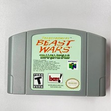 Transformers: Beast Wars - Transmetals - Nintendo 64 (N64) Mint condition