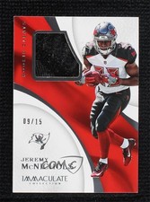 2017 Panini Immaculate Rookie Cleats 9/15 Jeremy McNichols #CL-19 5b9