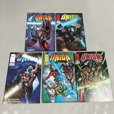 Union #0-4 Complete set 0 1-4 Image 1994 comics 0 1 2 3 4 (UN01)