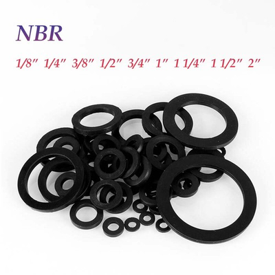 #ad Solid Nitrile NBR Rubber Flat Washer O Ring Gasket Water Seal BSP 1 8quot; 1 4quot; 2quot; $141.69