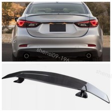 46 Rear Trunk Spoiler Gt Wing Diffuser Carbon Fiber For Mazda 6 14-21 Duckbill 46 Rear Trunk Spoiler Gt Wing Diffuser Carbon Fiber For Mazda 6 14-21 Duckbill