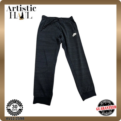 Nike Herren Grau Jogginghose Sweatpants XL Tapered Kordelzug