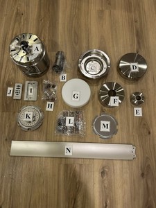 Replacement Parts for Fanimation Blitz 56" Ceiling Fan LP8377LBN (R)