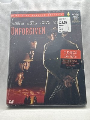 Unforgiven (DVD, 2002, 2-Disc Set, Two Disc Special Edition) New Sealed Eastwood