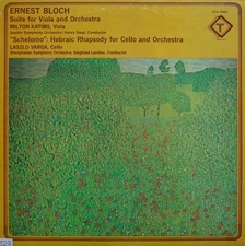 Ernest Bloch - Milton Katims, Seattle Symphony Orchestra, Henry Siegl / Laszlo V