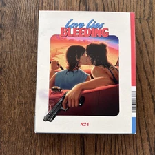 Love Lies Bleeding Bluray A24 Exclusive W/ Postcards - Tested