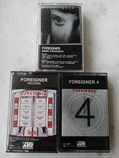 Foreigner 3 Cassette Tape Lot - Records, Inside Information 4