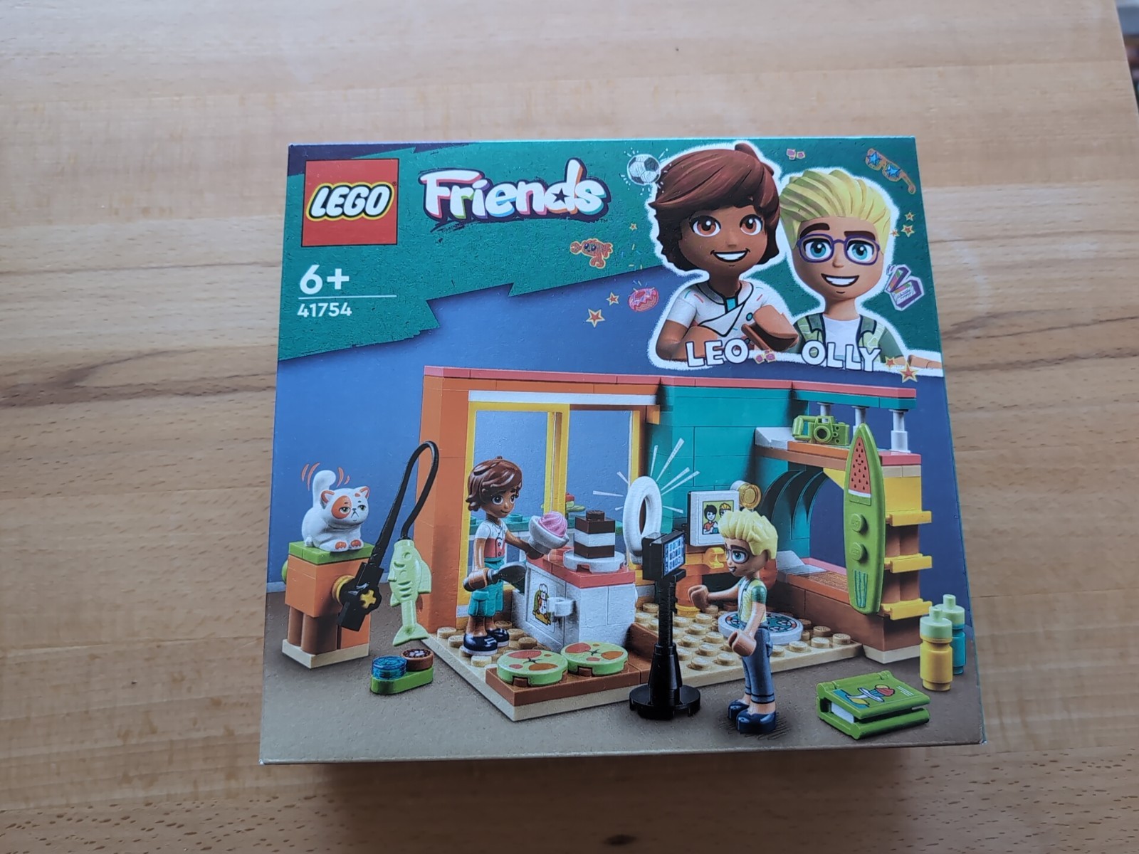 LEGO Friends Leos Zimmer Backen mit Leo Olly Mini-Puppe Kätzchen Churro 41754 - Bild 6