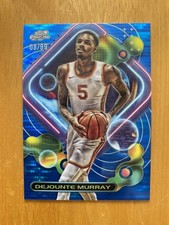 2023-24 Topps Chrome Cosmic Blue Moon Refractors #2 Dejounte Murray SN/99