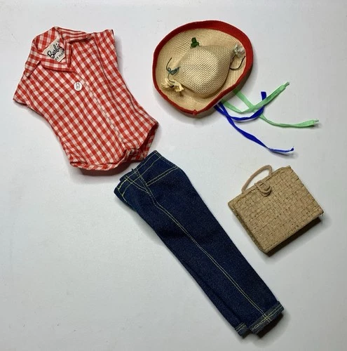 Vintage 1959-61 Mattel Barbie PICNIC SET #967 ~ Incomplete