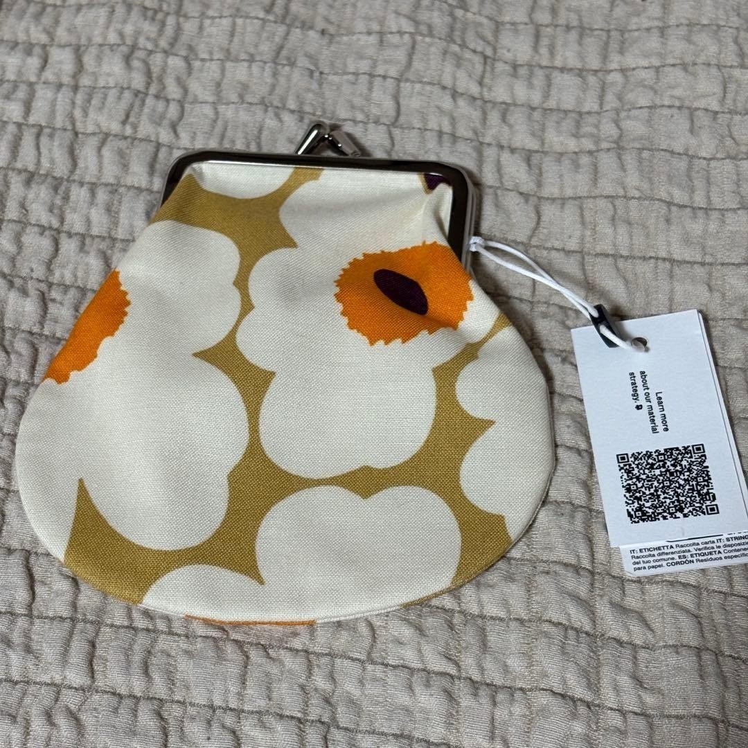 marimekko PIENI UNIKKO Pouch red 100% cotton 74579 Wallet coin