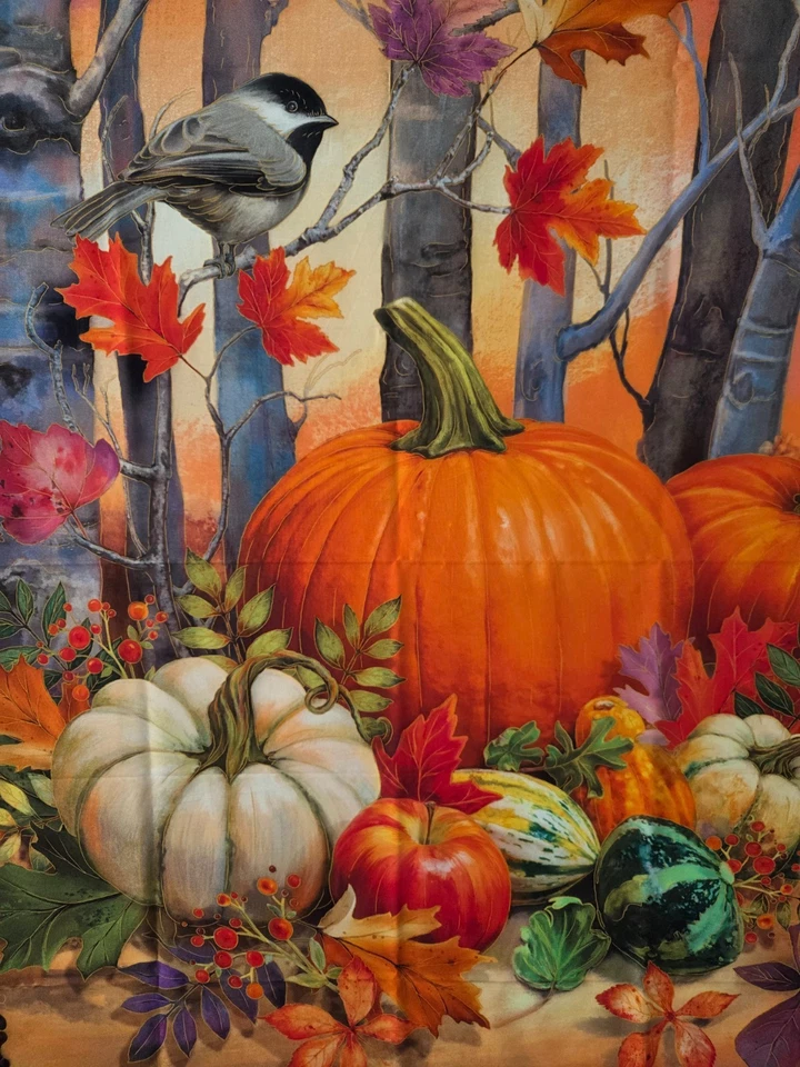 PANEL DE TELA Otoño de Gina Jane para telas QT 30360 43" X 24 NUEVO Foto 2 de 4