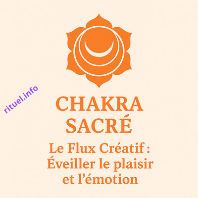 Heiliges Chakra Harmonisierungsritual - Kreativer Fluss Vergnügen wecken Emotionen