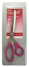 Allary Ultra Sharp 10-Inch Bent Trim Scissors with Soft Cushion Handles