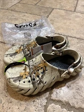 Crocs x Realtree Edge Echo Clogs Bone Camo Multi Size Camouflage Hunting Country