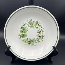 Over and Back Inc Large Pasta Serving Bowl With Herbs 12 5/8" x 3"