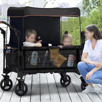 Auto und für Kinderwagen Cargo Netz 70 x 35 cm faltbar dehnbar Oxford Stoff Set