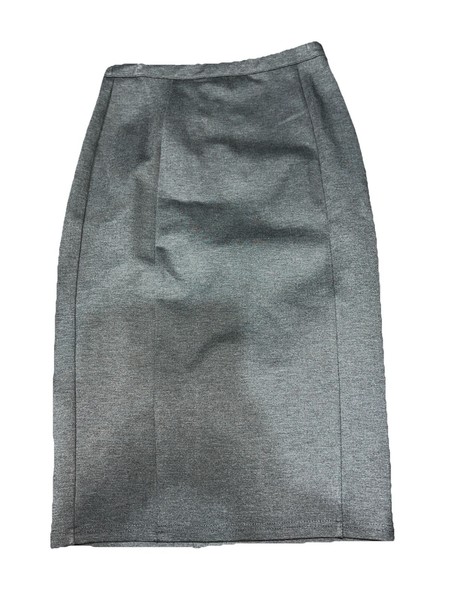 ATMOS & HERE GREY NAOMI PENCIL SKIRT STRAIGHT MIDI FITTED Office Skirt Size 10