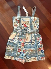 New NWT House of Harlow Jumper Romper Shorts Outfit S Small
