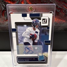 Panini 2022 Donruss Rated Rookie Autograph Derek Stingley Jr. #351 Texans